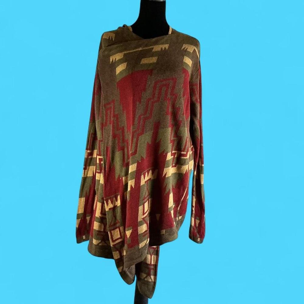 Rare southwestern hooded cardigan